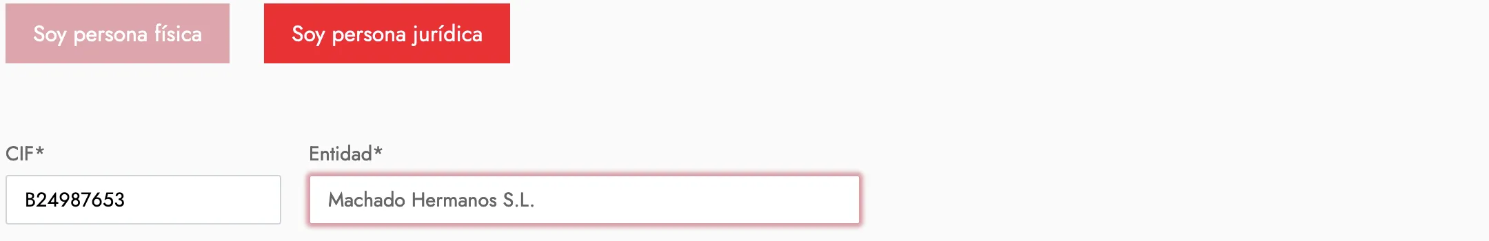 Ayuda Paso 01 persona jurídica.